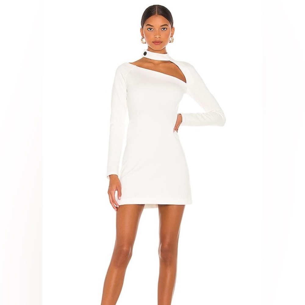 NWT - ALEXIS X REVOLVE AMBROSE DRESS IN WHITE size Small